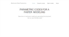 Desktop Screenshot of membranedetail.com